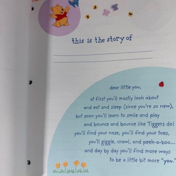 Vintage Disney x Hallmark First Year Baby Book 'Early Days of Wonder and Love' - Picture 11 of 16